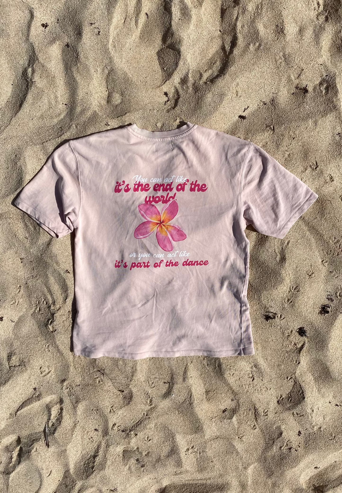 it's part of the dance t-shirt