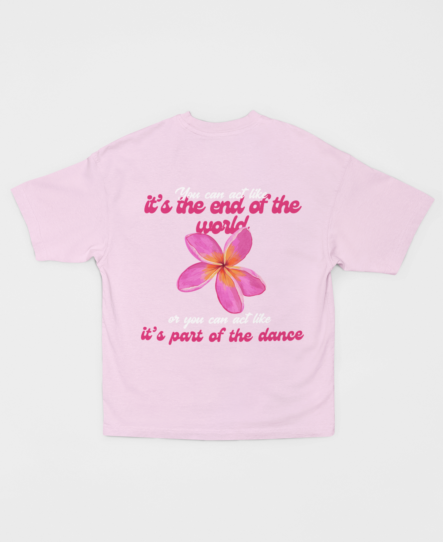 it's part of the dance t-shirt