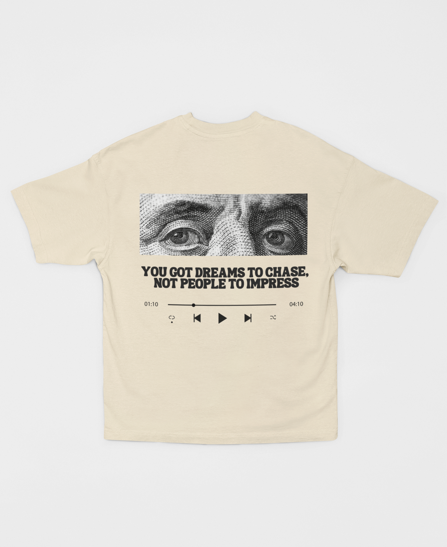 dreams to chase t-shirt